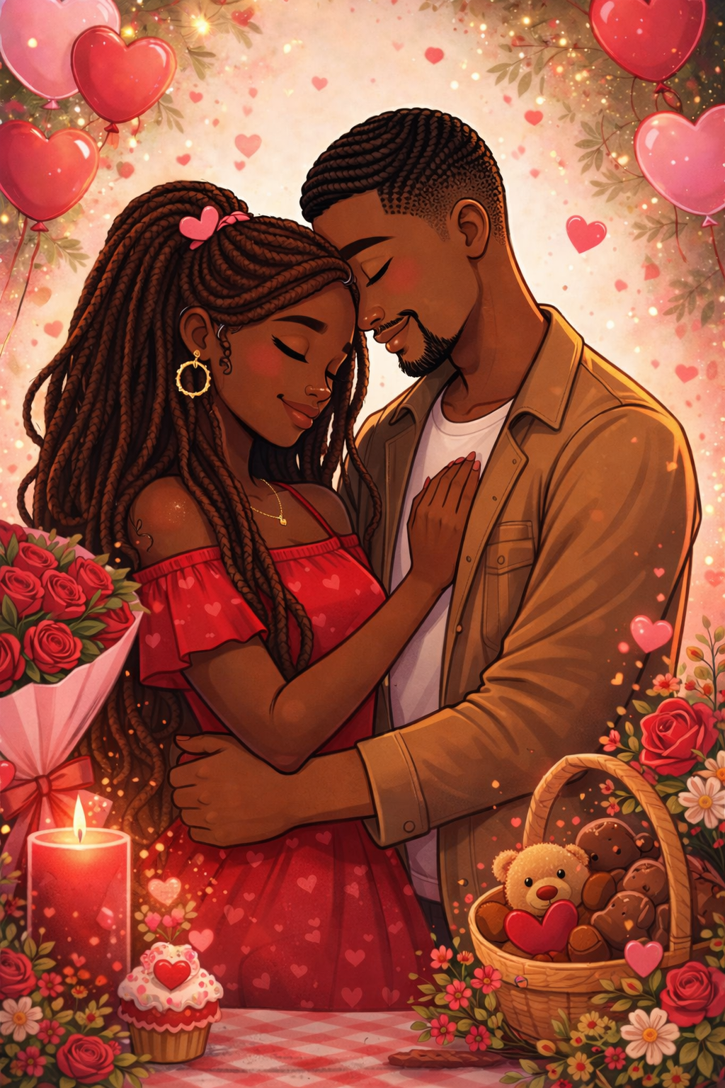 Sweethearts & Soulmates Adult Coloring Book